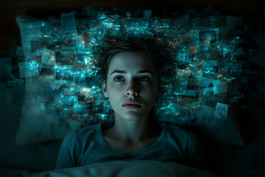 Moody cinematic concepts illustrating digital loneliness, emotional burnout and the psychological impact of technology. Visual storytelling about modern life, artificial intelligence and human emotion