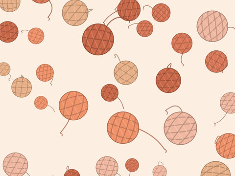 Craft Yarn Ball Pattern Hobby Shop Design