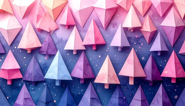 Colorful geometric fabric pattern close-up.