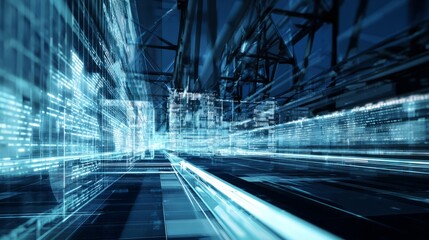 Obraz premium Digital enterprise 