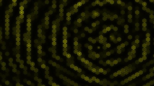 Teal Hex Grid Abstract Geometric Mesh with Futuristic Digital Tech Pattern Background 4K