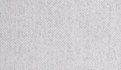 Fototapeta na wymiar Macro Newspaper Print Paper With Black Dot Pattern