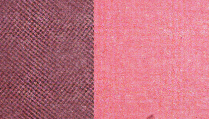 Fototapeta premium Macro Newspaper Print Paper With Pink Ink Panel