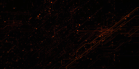Abstract red and black  digital motion background with glowing light explosion, fire and magic lines, festive holiday fireworks, night space stars, love and animation design © md bahar