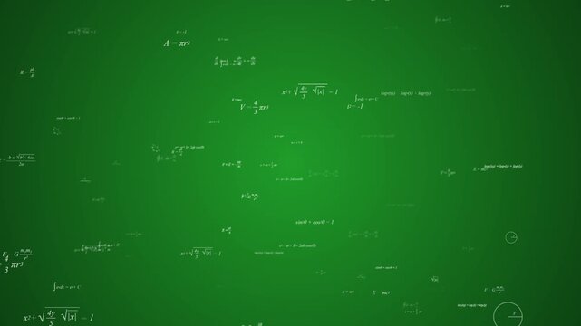 physics math equation formula scientific text floating display overlay