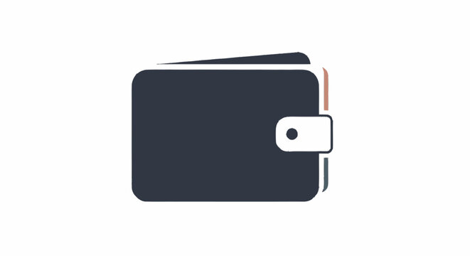 Cropped minimalist graphic illustration of a dark charcoal rounded rec