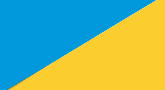 Minimalist abstract background with a diagonal division between a brig