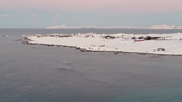Lofoten Norway Gims&oslash;ya Hovsund