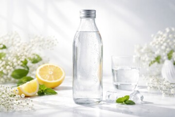 Fototapeta premium Refreshing citrus-infused water