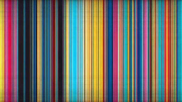 Vibrant Vertical Stripes: A dynamic composition of richly colored vertical stripes, creating a bold and abstract visual texture with a sense of depth and energy.