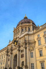 Obraz premium Berlin Humboldt Forum Baroque Palace at Golden Hour