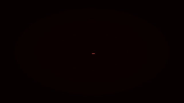 Red Neon Blinking Underscore Cursor Blank Minimal Animation Black Background 4K
