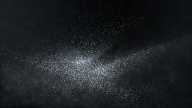 Silver Elegant Particles Background
