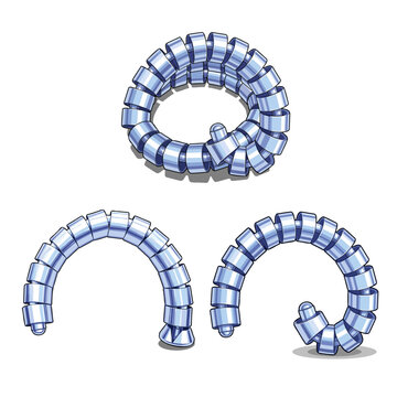 Flexable Steel Coil Cable Set