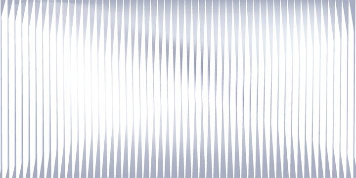 Soft glass ripple gradient in icy pale blue and lavender hues. Delicate reeded texture with frosted distortion effect and minimal vertical blur. Glass texture, vector illustration