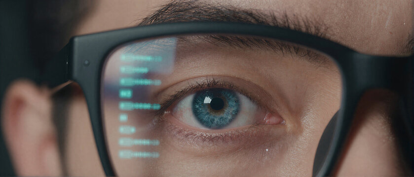 Eye Viewing AR Code Display