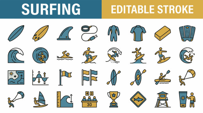 Sculpture icons set for artistic projects featuring chisels hammer tools and clay statues.