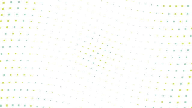 Yellow and green dots on white background texture pattern