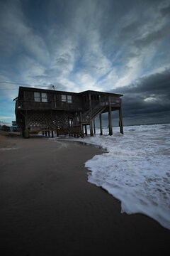 Outer Banks Fallen Homes Beach Erosion