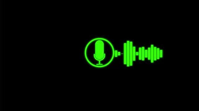 Podcast. Badge, icon stamp logo Motion graphics Music Broadcast Graphic,