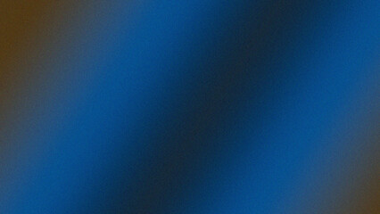Fototapeta premium Dark Blue Grainy Gradient Background with Film Noise Texture