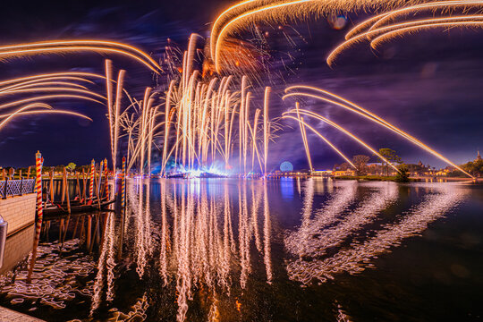 Luminous Fireworks at Epcot 