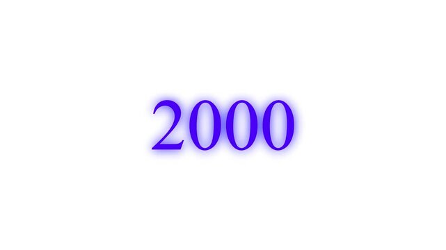 4K clean chronological year transition 1991 to 2000 for documentary timeline