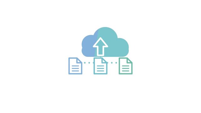 Cloud Computing Upload Process with Document Files