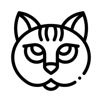 fossa line icon