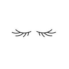 Fototapeta premium Eyelashes