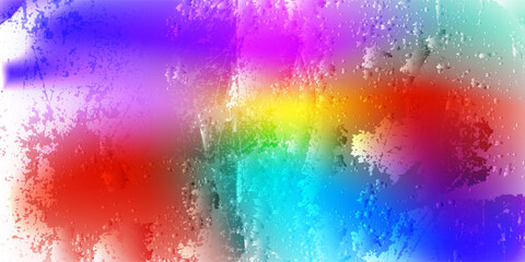 Fototapeta premium Multicolored vivid gradient abstract overlay backdrop for trendy tech banner vector