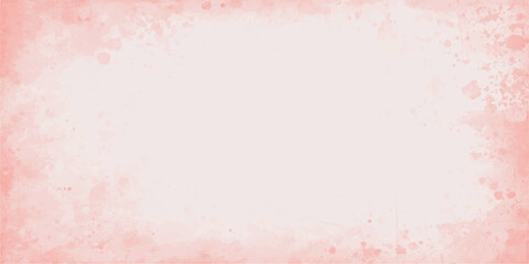 Fototapeta premium Abstract watercolor texture with a soft pink hue, evoking a delicate and ethereal atmosphere.