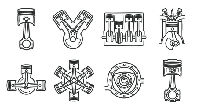 Internal Combustion Engine Types - Piston, Rotary, V-Twin, Inline
