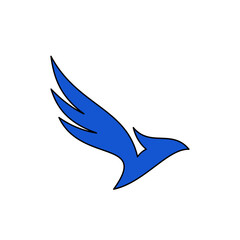 Obraz premium Bird silhouette