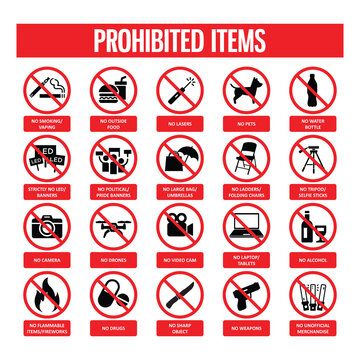 Prohibited Items Icon 3.eps