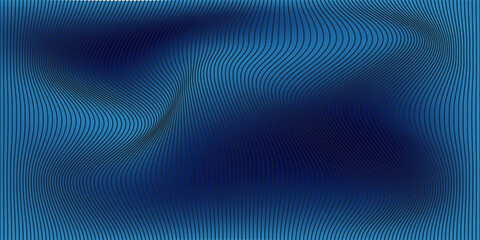 Modern magic blue blur abstract background, with vignette design abstract art © H