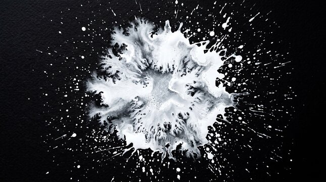 explosion of water