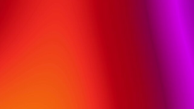 Abstract blurred red and orange gradient background with subtle purple overlay movement, dynamic smooth color transitions, modern design, vibrant visual effect, atmospheric footage, seamless loop.