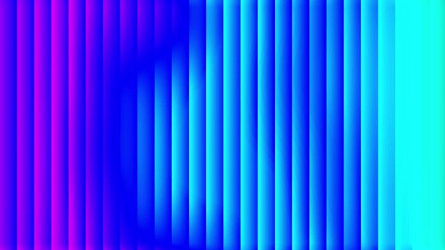 Abstract gradient motion background with flowing colorful vertical stripes creating dynamic lighting effect for creative digital display projects and modern visual transitions loopable video art.