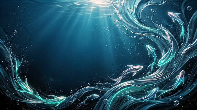 abstract fractal background