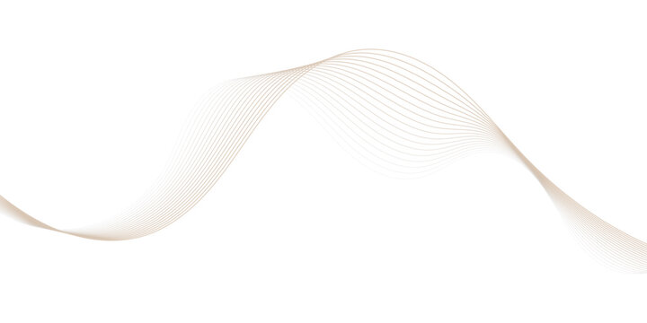 Abstract wave background  ribbon isolated on  cotton swabs on white background