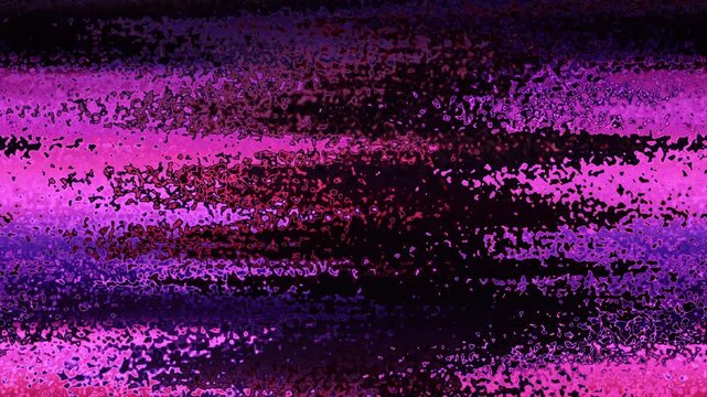 Noise abstract loopable animation background with television grainy distorted textured error effect. 4K stock video