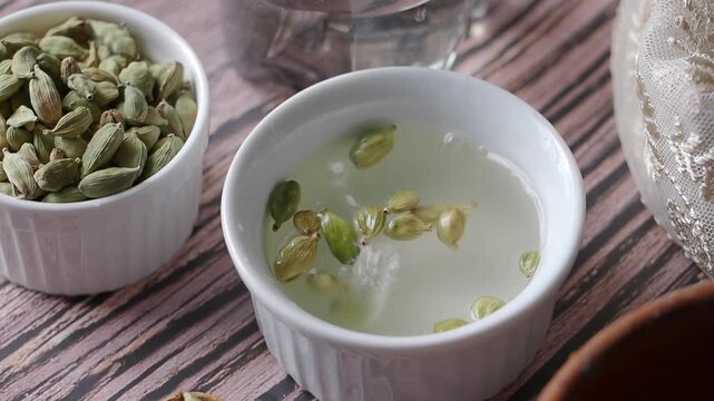 Making cardamom water at home for better health