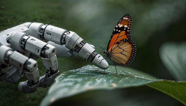 monarch butterfly on a leaf