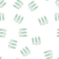 Fototapeta premium air purification system vector glyph seamless pattern air purification system sign illustration