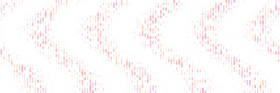 Abstract Digital Data Stream Background with Vertical Flowing Binary Code Patterns for Technology and Cyber Concepts