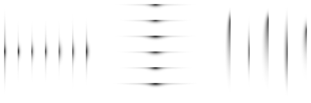Soft Gradient Shadow Dividers Set for Modern Web Design and UI Elements