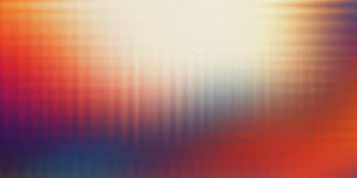Abstract background featuring a soft glowing light effect with subtle grid lines in warm orange red and cool blue gradients.