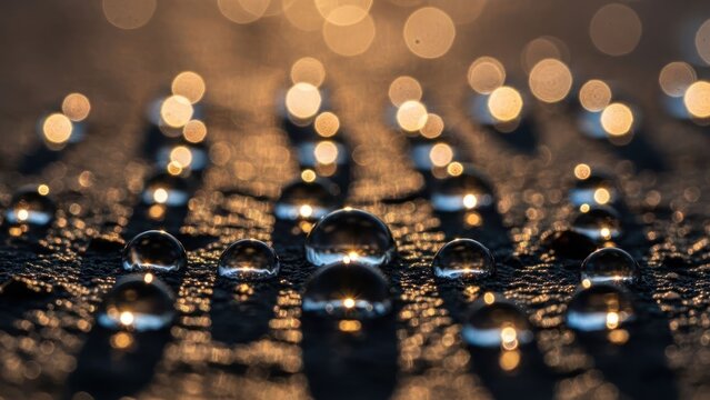 Gotas d'?gua reflexivas