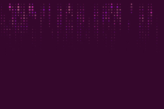 Abstract Digital Matrix Background with Vertical Pink Dotted Lines for Technology and Data Visualization Concepts
